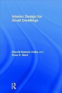 cover of the book Interior design for small dwellings