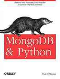 cover of the book MongoDB and Python