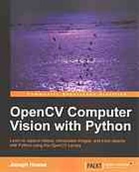 cover of the book OpenCV Computer Vision with Python