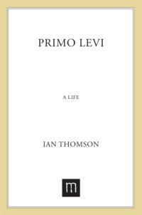 cover of the book Primo levi: a life