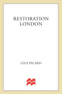 cover of the book Restoration London