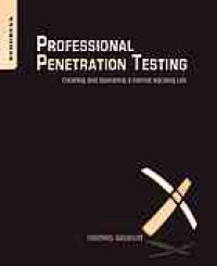 cover of the book Professional Penetration Testing