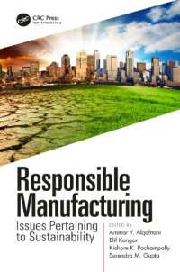 cover of the book Responsible manufacturing: issues pertaining to sustainability