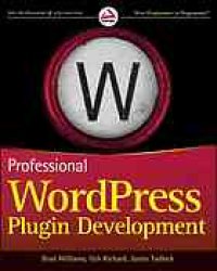 cover of the book Professional WordPress Plugin Development