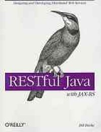 cover of the book RESTful Java with JAX-RS: [designing and developing distributed web services]