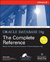 cover of the book Oracle database 10g: the complete reference