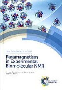 cover of the book Paramagnetism in experimental biomolecular NMR