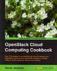 cover of the book OpenStack Cloud Computing Cookbook