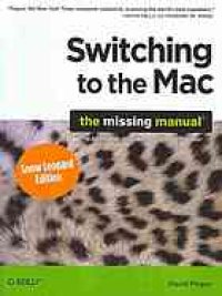 cover of the book Switching to the Mac: The Missing Manual, Snow Leopard Edition: the book that should have been in the book