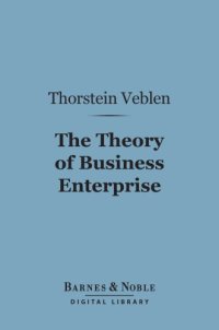 cover of the book The Theory of Business Enterprise