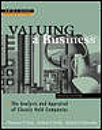 cover of the book Valuing a business: the analysis and appraisal of closely held companies