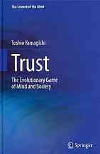 cover of the book Trust: the evolutionary game of mind and society