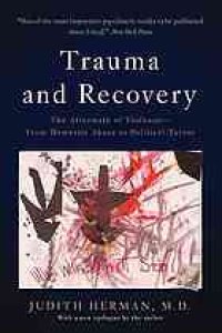 cover of the book Trauma and recovery: the aftermath of violence, from domestic abuse to political terror