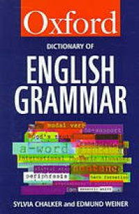 cover of the book The Oxford dictionary of English grammar