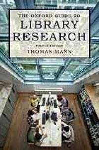 cover of the book The Oxford Guide to Library Research