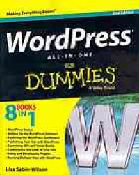 cover of the book WordPress All-in-One For Dummies