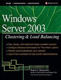 cover of the book Windows 2000 & Windows Server 2003 Clustering and Load Balancing