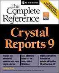 cover of the book Crystal reports 9: the complete reference