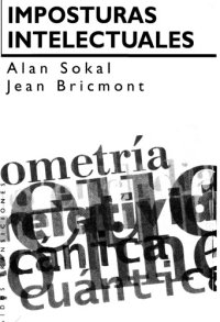 cover of the book Imposturas intelectuales