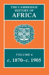 cover of the book The Cambridge History of Africa 