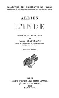 cover of the book Arrien: L’Inde