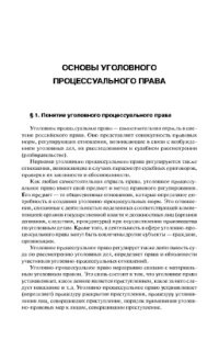 cover of the book Основы уголовного процессуального права,