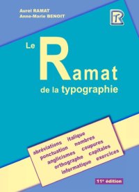 cover of the book Le Ramat de la typographie