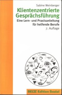 cover of the book Klientenzentrierte Gesprächsführung