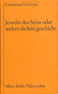 cover of the book Jenseits des Seins oder anders als sein geschieht