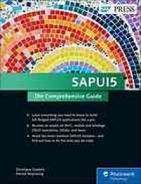 cover of the book SAPUI5 : the comprehensive guide