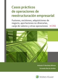 cover of the book Casos prácticos de operaciones de reestructuración empresarial.