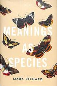 cover of the book Meanings as species