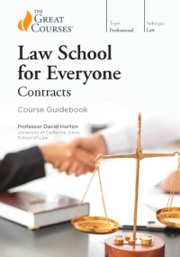 cover of the book Law School for Everyone: Contracts