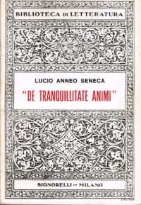 cover of the book De tranquillitate animi