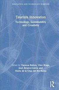 cover of the book Tourism innovation : technology, sustainability and creativity