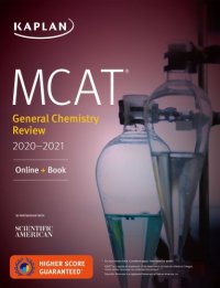 cover of the book MCAT General Chemistry Review 2020-2021