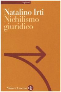 cover of the book Nichilismo giuridico