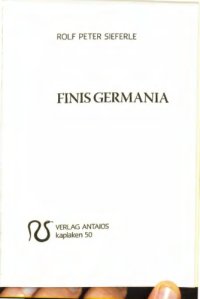 cover of the book Finis Germania