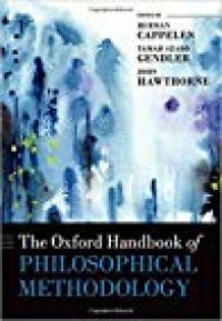 cover of the book The Oxford Handbook of Philosophical Methodology