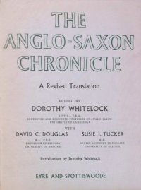 cover of the book The Anglo-Saxon Chronicle: A Revised Translation