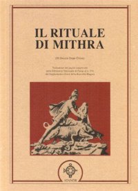 cover of the book Il rituale di Mithra