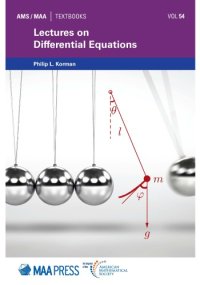 cover of the book Lectures on differential equations