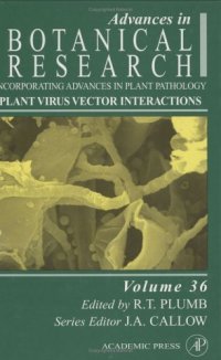 cover of the book Plant Virus Vector Interactions