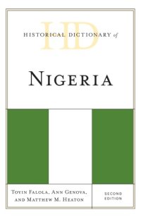 cover of the book Historical Dictionary of Nigeria