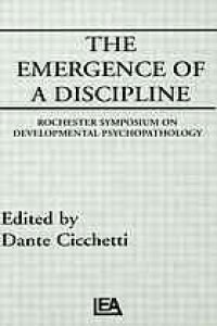 cover of the book The emergence of a discipline