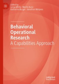 cover of the book Behavioral Operational Research: A Capabilities Approach