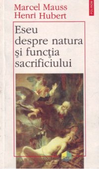 cover of the book Eseu despre functia si natura sacrificiului