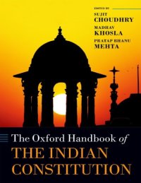 cover of the book The Oxford Handbook of the Indian Constitution