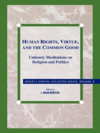 cover of the book Human rights, virtue, and the common good : untimely meditations on religion and politics