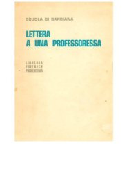 cover of the book Lettera a una professoressa